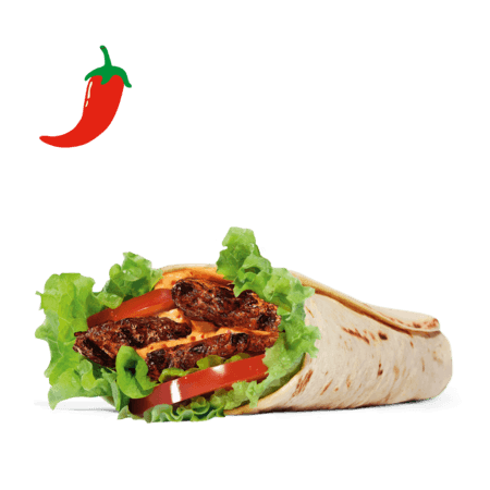 Spicy Beef Wrap