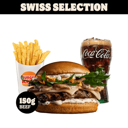 Mushroom Le Gruyère AOP Menu
