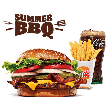 Menu Whopper BBQ