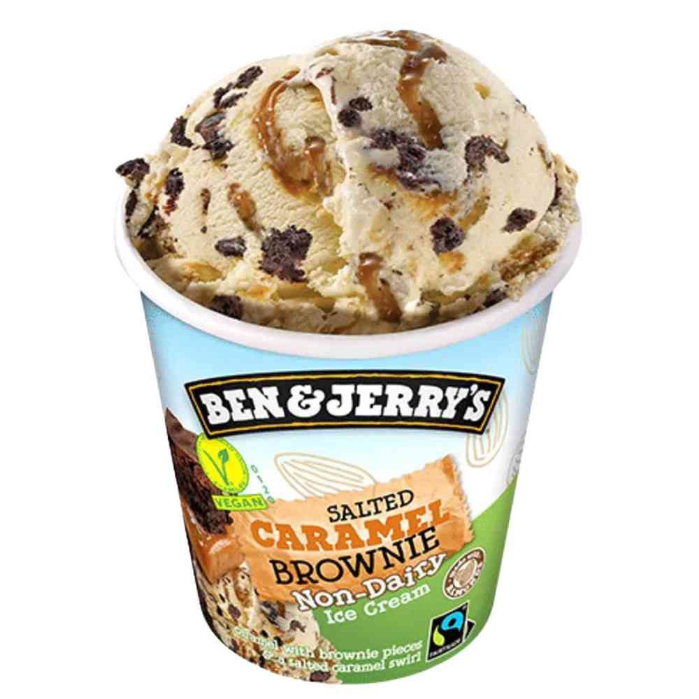 Ben & Jerry's Non-Dairy Salted Caramel Brownie, 465ml