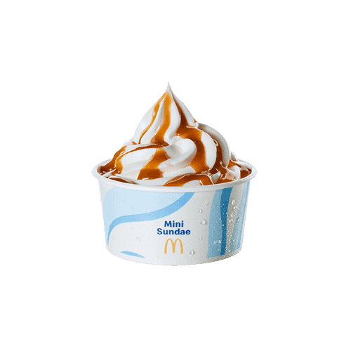Mini Sundae Caramel