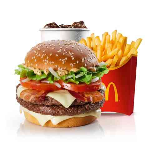 Big Tasty Double Bacon Menu