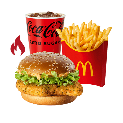 Menu SMALL Spicy McVeggie