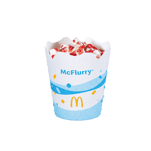 McFlurry® Double Strawberry Popping Sugar