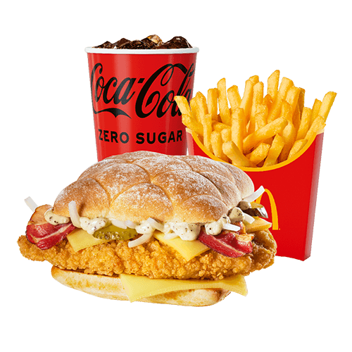 McRaclette Chicken Bacon Menu