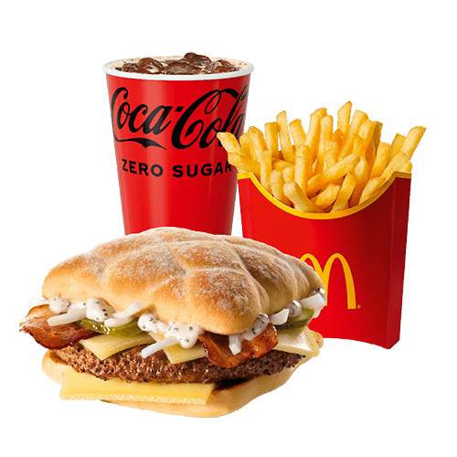 McRaclette Bacon Menu