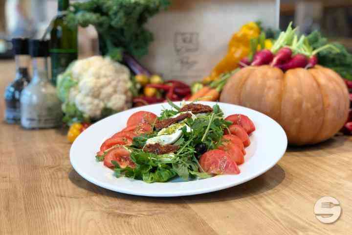 Salade Tomates Mozzarella di Bufala