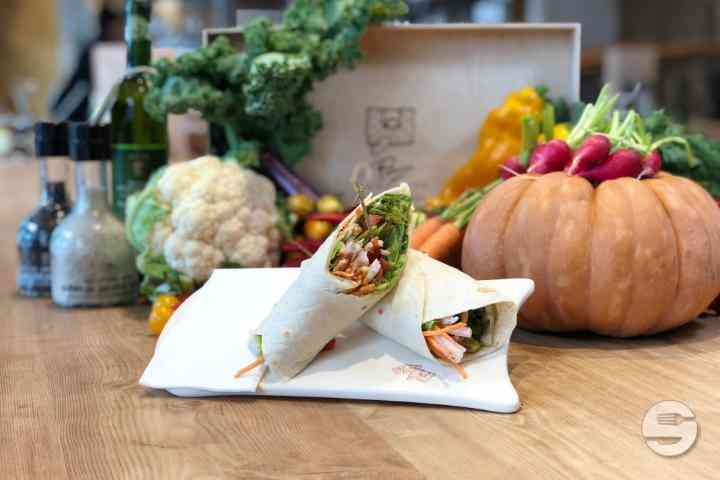 Wrap Poulet Rôti et Salade