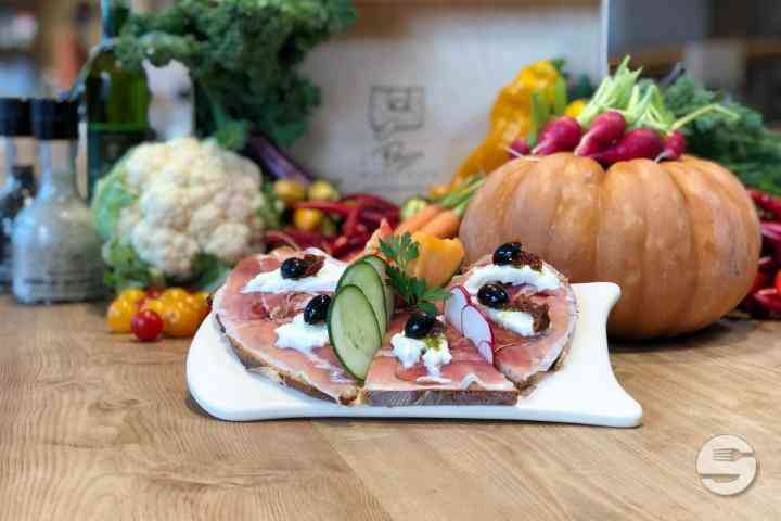 Tartine Jambon Cru des Alpages Suisses