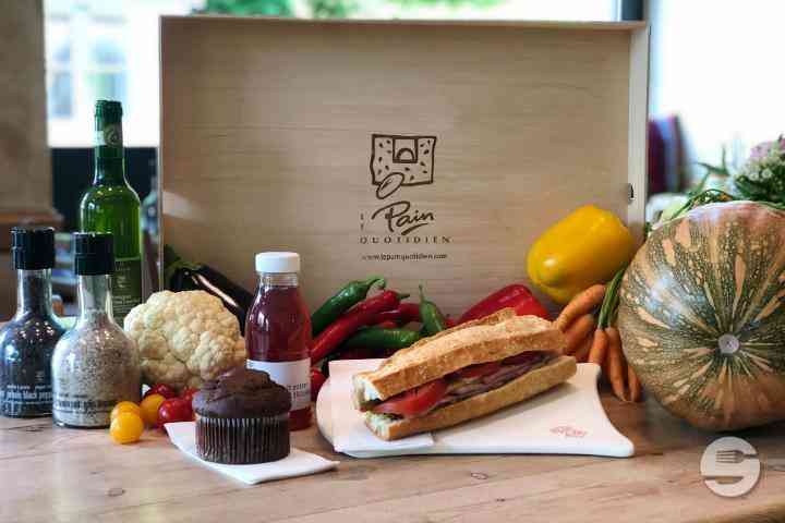 Panier Pique-Nique Sandwich Baguette