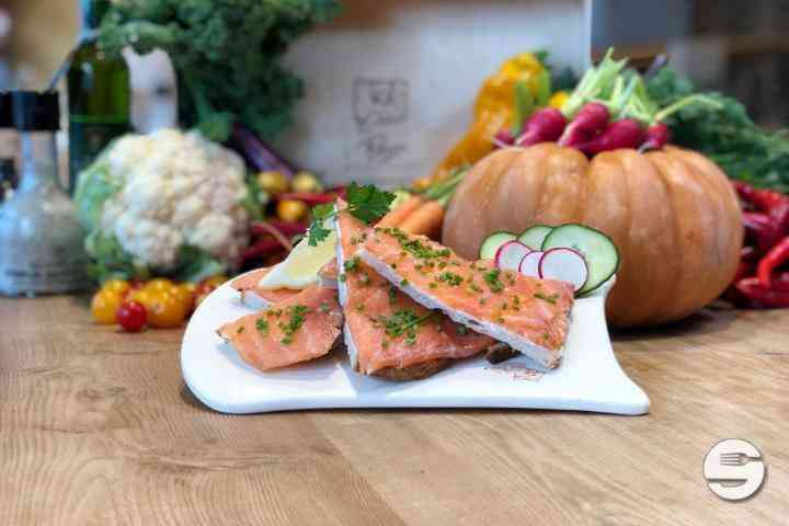 Smoked Salmon Tartine