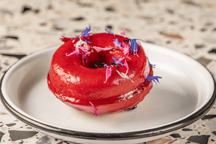 Vegan matcha Donut